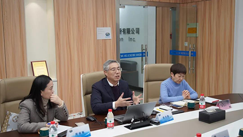人生就是博生物医药创始人&CEO陈春麟博士，药效部执行主任董文心博士，公司事务部总监周南梅等